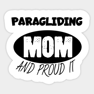 Paragliding mom Sticker